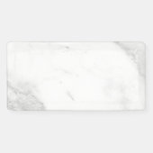 Weißer Marmor Banner (Horizontal)