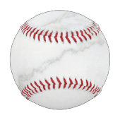 Weißer Marmor Baseball (Rückseite)