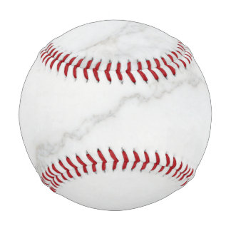 Weißer Marmor Baseball