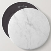 Weißer Marmor Button (Vorne & Hinten)