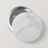Weißer Marmor Button (Vorne & Hinten)