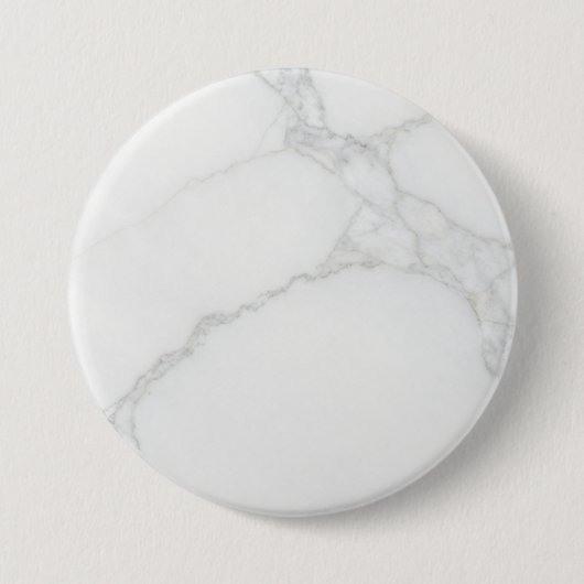 Weißer Marmor Button (Vorderseite)
