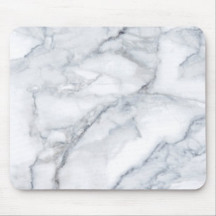 Weißer Marmor Carrara Calacatta Textur Mousepad