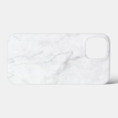 Weißer Marmor Case-Mate iPhone Hülle (Rückseite (Horizontal))