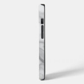 Weißer Marmor Case-Mate iPhone Hülle (Rückseite / Links)
