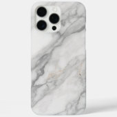 Weißer Marmor Case-Mate iPhone Hülle (Rückseite)
