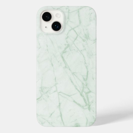 Weißer Marmor Case-Mate iPhone Hülle (Rückseite)