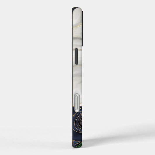 Weißer Marmor Case-Mate iPhone Hülle (Rückseite / Rechts)