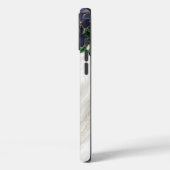 Weißer Marmor Case-Mate iPhone Hülle (Rückseite / Links)