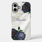 Weißer Marmor Case-Mate iPhone Hülle (Rückseite)