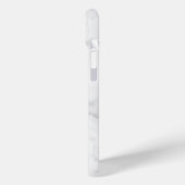 Weißer Marmor Case-Mate iPhone Hülle (Rückseite / Links)