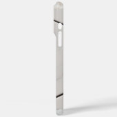 Weißer Marmor Case-Mate iPhone Hülle (Rückseite / Links)