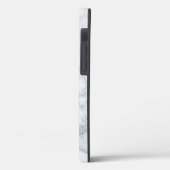Weißer Marmor Case-Mate iPhone Hülle (Rückseite / Links)