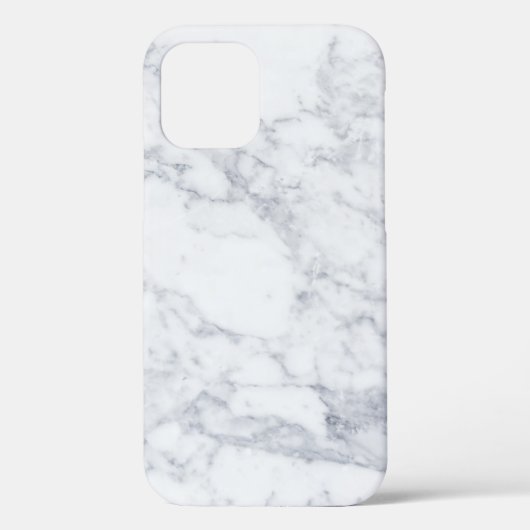 Weißer Marmor Case-Mate iPhone Hülle (Rückseite)