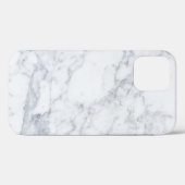 Weißer Marmor Case-Mate iPhone Hülle (Rückseite (Horizontal))