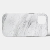 Weißer Marmor Case-Mate iPhone Hülle (Rückseite (Horizontal))