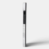 Weißer Marmor Case-Mate iPhone Hülle (Rückseite / Links)