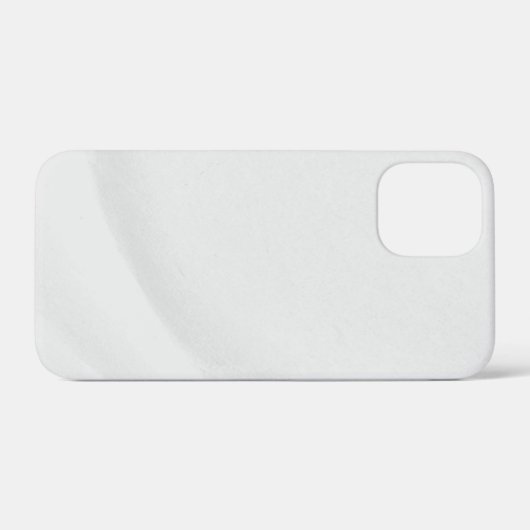 Weißer Marmor Case-Mate iPhone Hülle (Rückseite (Horizontal))