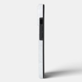 Weißer Marmor Case-Mate iPhone Hülle (Rückseite / Links)