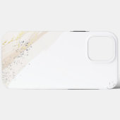 Weißer Marmor Case-Mate iPhone Hülle (Rückseite (Horizontal))