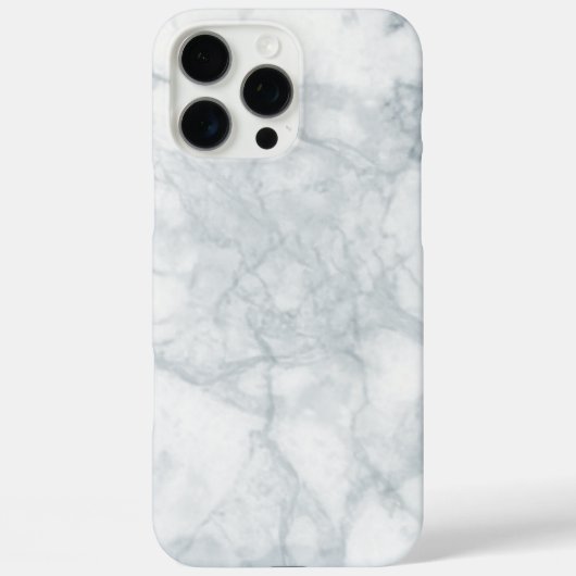 Weißer Marmor Case-Mate iPhone Hülle (Rückseite)