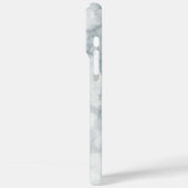 Weißer Marmor Case-Mate iPhone Hülle (Rückseite / Links)