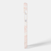 Weißer Marmor Case-Mate iPhone Hülle (Rückseite / Links)