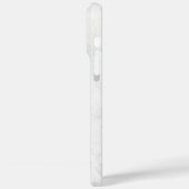 Weißer Marmor Case-Mate iPhone Hülle (Rückseite / Links)