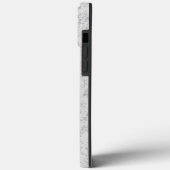Weißer Marmor Case-Mate iPhone Hülle (Rückseite / Links)