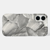 Weißer Marmor Case-Mate iPhone Hülle (Rückseite (Horizontal))