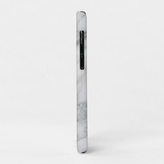 Weißer Marmor Case-Mate iPhone Hülle (Hinten/Links)