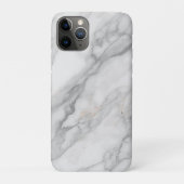 Weißer Marmor Case-Mate iPhone Hülle (Rückseite)