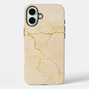 Weißer Marmor iPhone 16 Plus Hülle