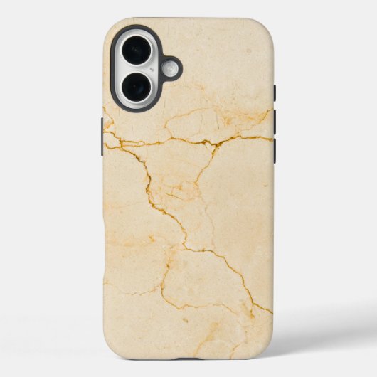 Weißer Marmor Case-Mate iPhone Hülle (Rückseite)