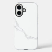 Weißer Marmor Case-Mate iPhone Hülle (Rückseite)