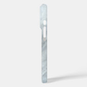 Weißer Marmor Case-Mate iPhone Hülle (Rückseite / Links)