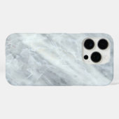 Weißer Marmor Case-Mate iPhone Hülle (Rückseite (Horizontal))