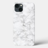 Weißer Marmor Case-Mate iPhone Hülle (Rückseite)