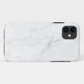 Weißer Marmor Case-Mate iPhone Hülle (Rückseite (Horizontal))