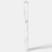 Weißer Marmor Case-Mate iPhone Hülle (Rückseite / Links)