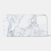 Weißer Marmor Case-Mate iPhone Hülle (Rückseite (Horizontal))
