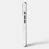 Weißer Marmor Case-Mate iPhone Hülle (Rückseite / Links)