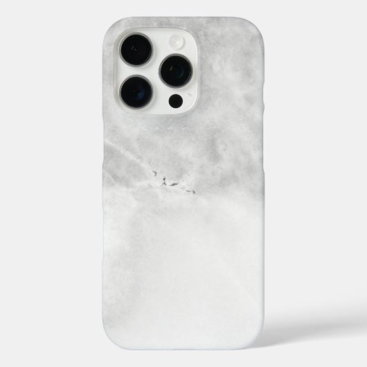 Weißer Marmor Case-Mate iPhone Hülle (Rückseite)