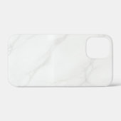 Weißer Marmor Case-Mate iPhone Hülle (Rückseite (Horizontal))