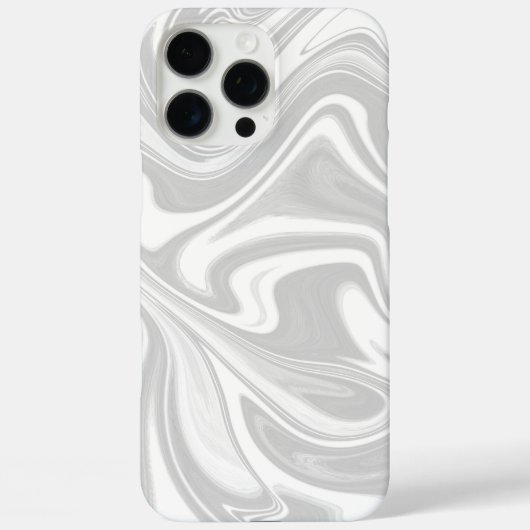 Weißer Marmor Case-Mate iPhone Hülle (Rückseite)