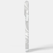 Weißer Marmor Case-Mate iPhone Hülle (Rückseite / Links)