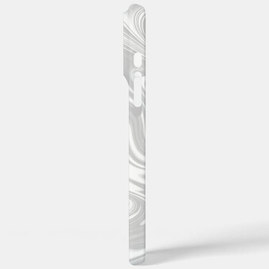 Weißer Marmor Case-Mate iPhone Hülle (Rückseite / Links)