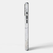 Weißer Marmor Case-Mate iPhone Hülle (Rückseite / Links)