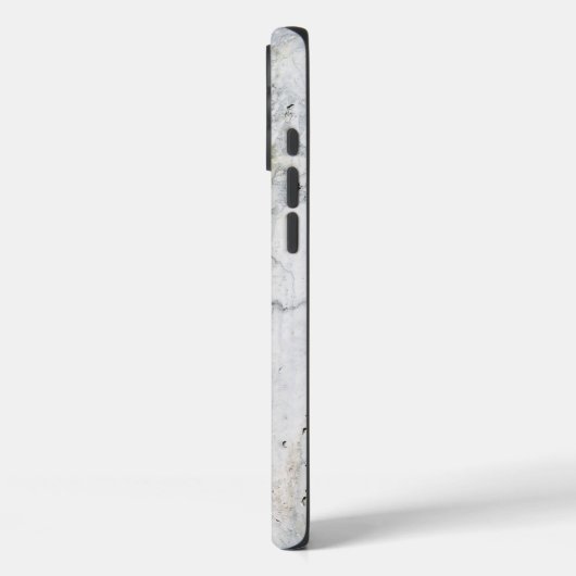 Weißer Marmor Case-Mate iPhone Hülle (Rückseite / Links)