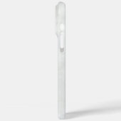Weißer Marmor Case-Mate iPhone Hülle (Rückseite / Links)